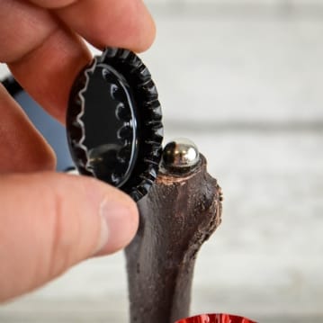 Magnetic Beer Bottle Cap Tree