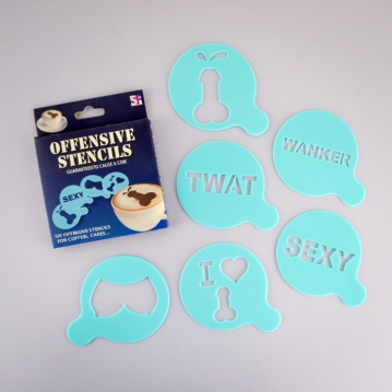 Offensive Coffee & Cake Stencils