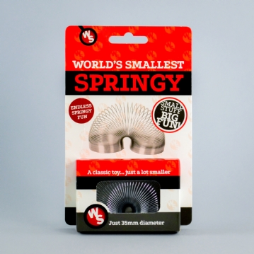 World's Smallest Retro Springy Toy