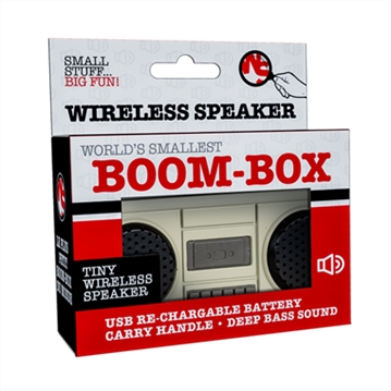 World's Smallest Boom Box Speaker