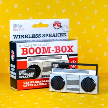 World's Smallest Boom Box Speaker