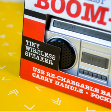 World's Smallest Boom Box Speaker