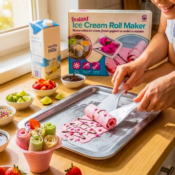Ice Cream Roll Maker