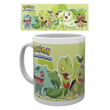 Grass Starters Pokemon Mug
