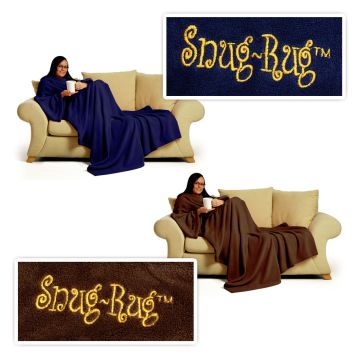 Snug Rug Deluxe Sleeved Blanket