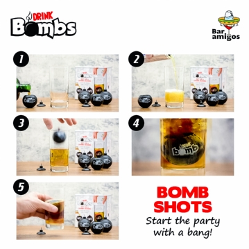 Drink Bomb Shots (Set of 4)