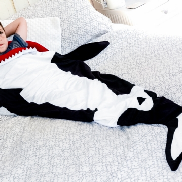 Killer Whale Tail Kids Blanket