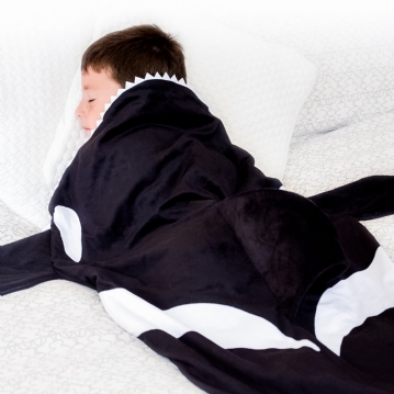 Killer Whale Tail Kids Blanket