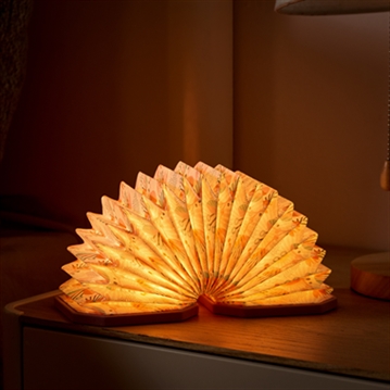 Velvet Accordian Lamps