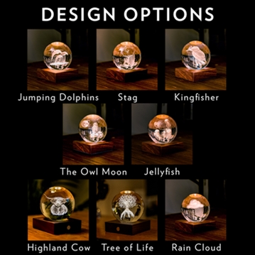 Amber Crystal Lights - Nature Collection