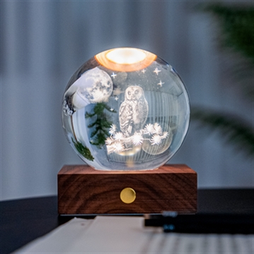 Amber Crystal Lights - Nature Collection