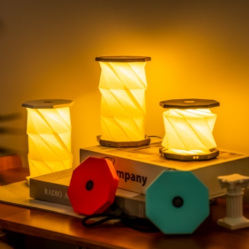 Gingko Mini Twist Hexagon Lights