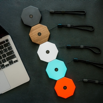 Gingko Mini Twist Hexagon Lights