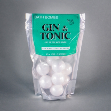 Gin and Tonic Bath Bombs