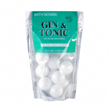 Gin and Tonic Bath Bombs