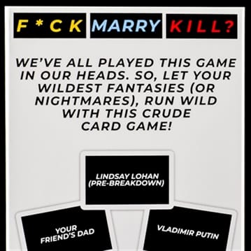 Kill Marry Official Card Game Adult Card Game F 