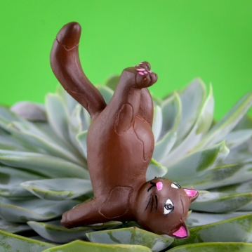 Mini Plant Pot Yoga Cats