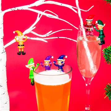 Christmas Festive Friends Drinks Markers