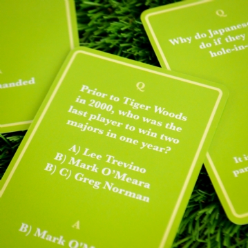 Golf Trivia Card Pack