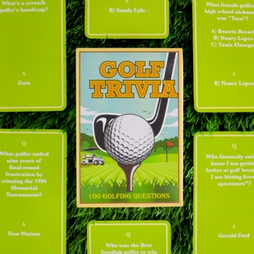 Golf Trivia Card Pack