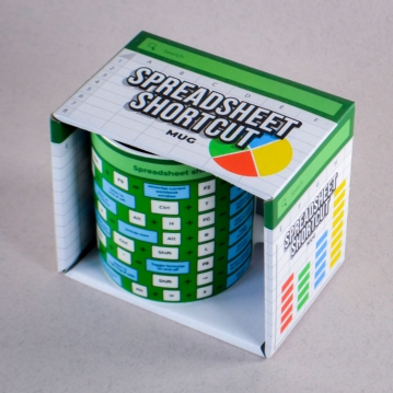 Spreadsheet Shortcut Mug