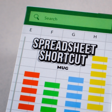 Spreadsheet Shortcut Mug