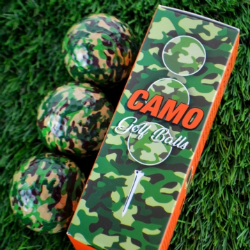 Camo Golf Balls