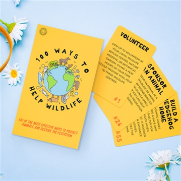 100 Ways to Help Wildlife Cards