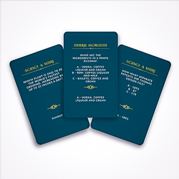 After Dinner Trivia Card Game