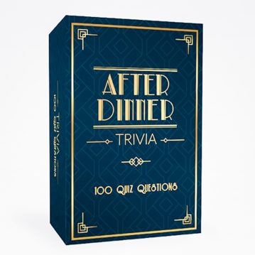 After Dinner Trivia Card Game