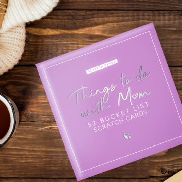 Things to do with Mum Bucket List Scratch Cards