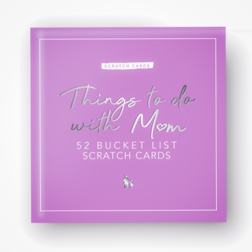 Things to do with Mum Bucket List Scratch Cards