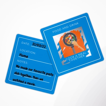 Things to do with Dad Bucket List Scratch Cards