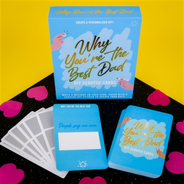 Why You're the Best Dad - DIY Scratch Cards