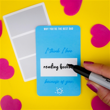 Why You're the Best Dad - DIY Scratch Cards