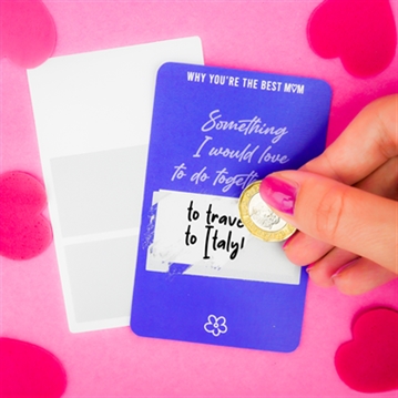 Why You’re the Best Mum - DIY Scratch Cards