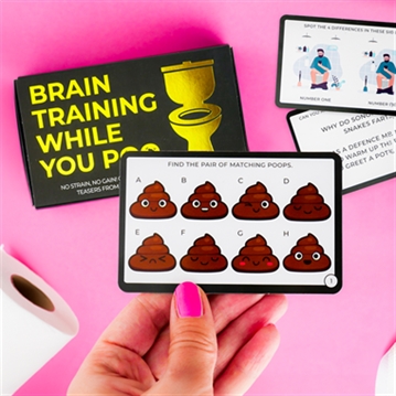 Brain Training While you Poo