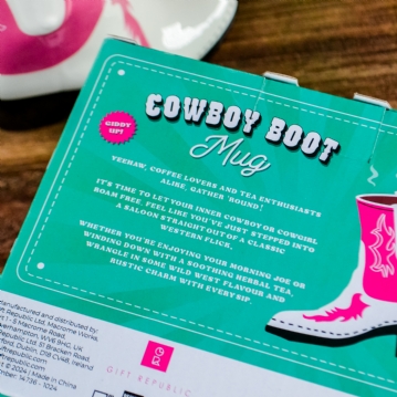 Cowboy Boot Mug