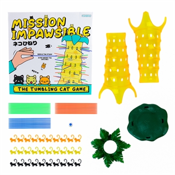 Mission Impawsible Tumbling Cat Game