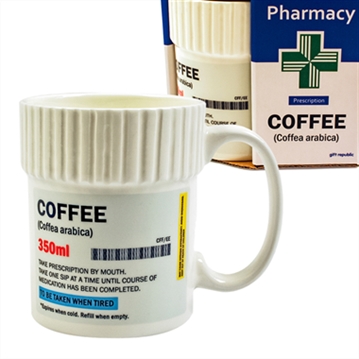 Coffee Pill Pot Mug