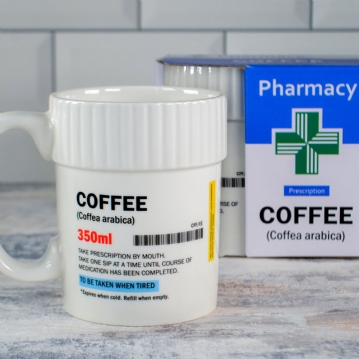 Coffee Pill Pot Mug
