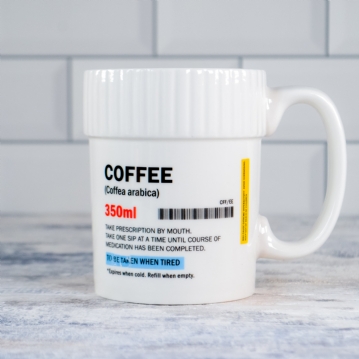 Coffee Pill Pot Mug