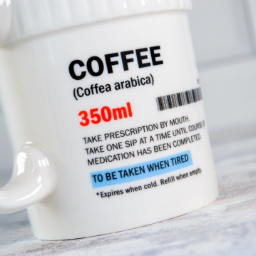 Coffee Pill Pot Mug