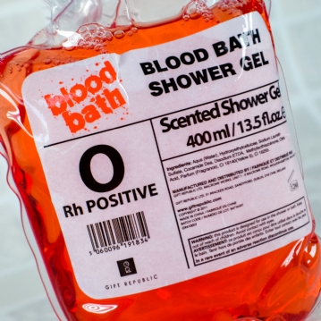 Blood Bath Shower Gel Bag
