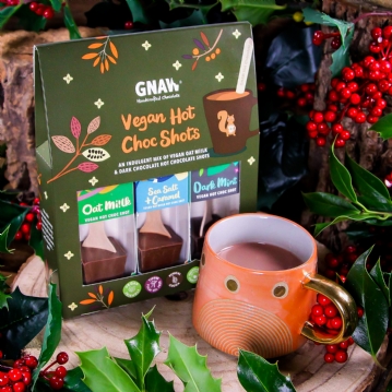 Gnaw vegan hot choc shot gift set