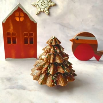 Solid Chocolate Christmas Tree