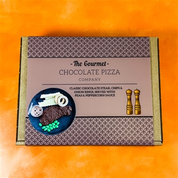 All Chocolate Steak & Chips Dinner