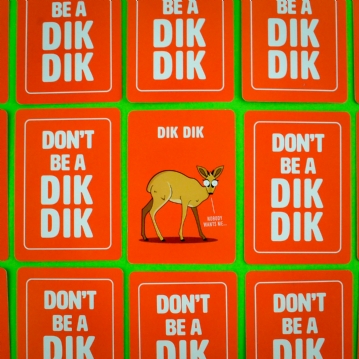 Don’t Be a Dik Dik Card Game