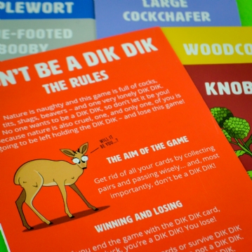 Don’t Be a Dik Dik Card Game