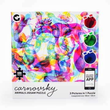 Carnovsky 3D Animals Jigsaw Puzzle  